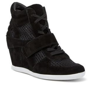 Ash Bowie Mesh High Top Wedge Sneaker